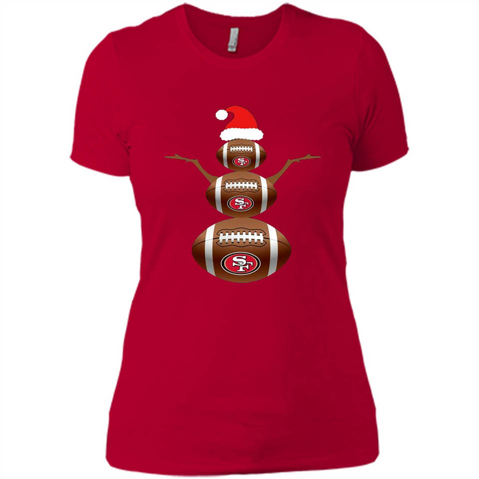 San Francisco 49ers NFL Dabbing Snowman Xmas