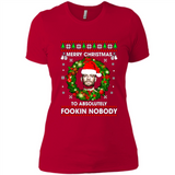 Merry Fookin Christmas Conor Mcgregor sweater PINGPONG