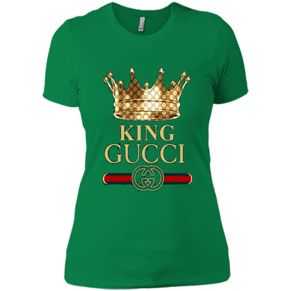 Cover your body with amazing King Crown Gucci Logo Black PING PONG