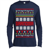 Grandma Ugly Christmas - Canvas Long Sleeve T-Shirt