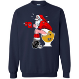 Tampa Bay Buccaneers Santa Claus Toilet