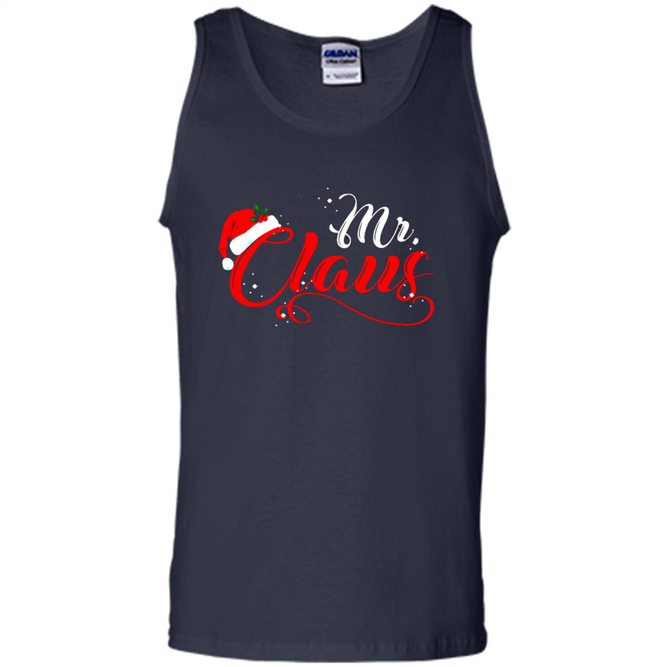 Mr. Claus Santa Claus Merry Xmas T-Shirt - Tank Top