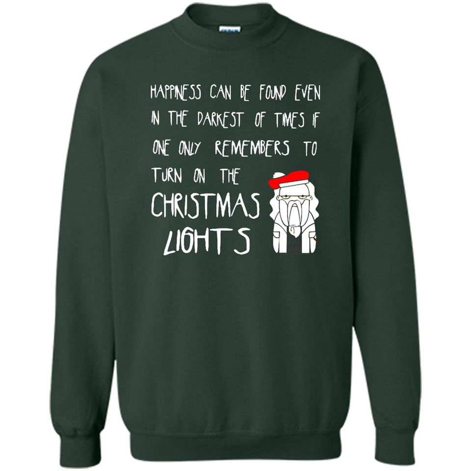 Christmas Ugly Sweater Christmas Lights - Sweatshirt