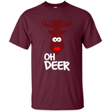 Oh Deer Christmas Reindeer Black mugs PINGPONG - Shirt