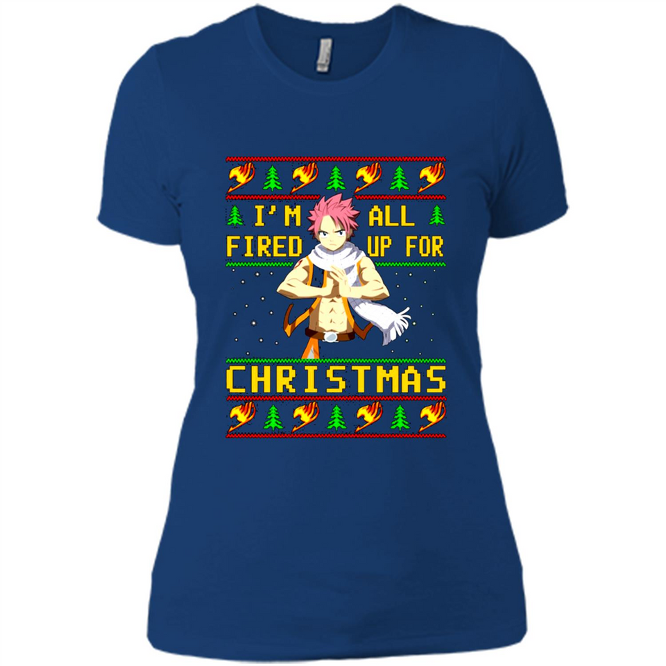Natsu I’m all fired up for Christmas ugly sweatshirt PINGPONG