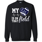 Dallas Cowboys Football My Heart is on that Field - Sweatshirt