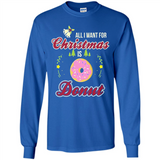 Perfect Costume For Girls. Xmas Shirt For Donut Lover