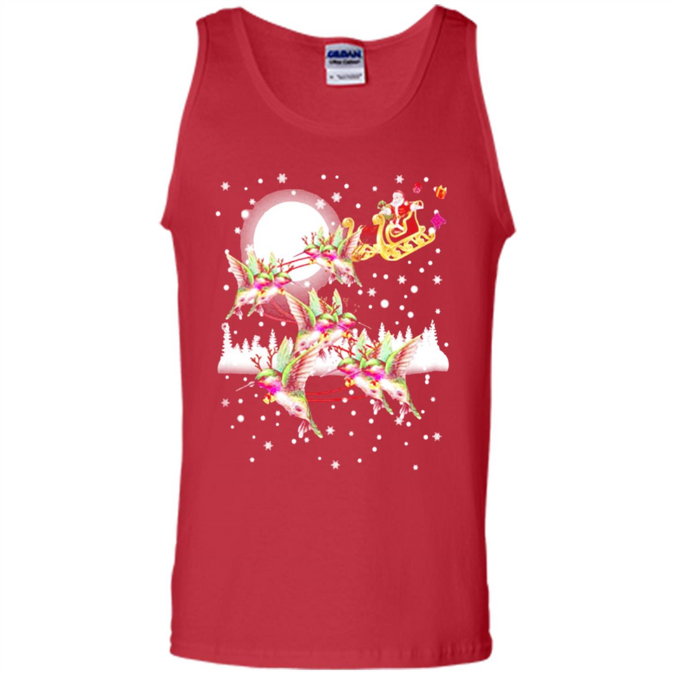 Hummingbird Santa Sleigh - Tank Top