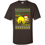 Merry Slothmas Sloth Christmas Sweater PINGPONG - Shirt