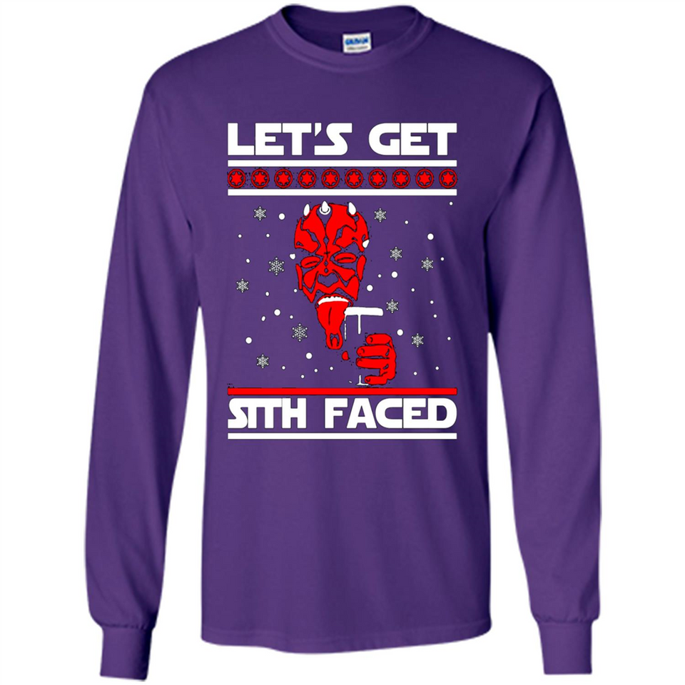 Let’s get sith faced Christmas sweatshirt PINGPONG
