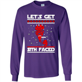 Let’s get sith faced Christmas sweatshirt PINGPONG