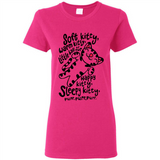 Soft kitty warm kitty little ball of fur - Ladies Short-Sleeve