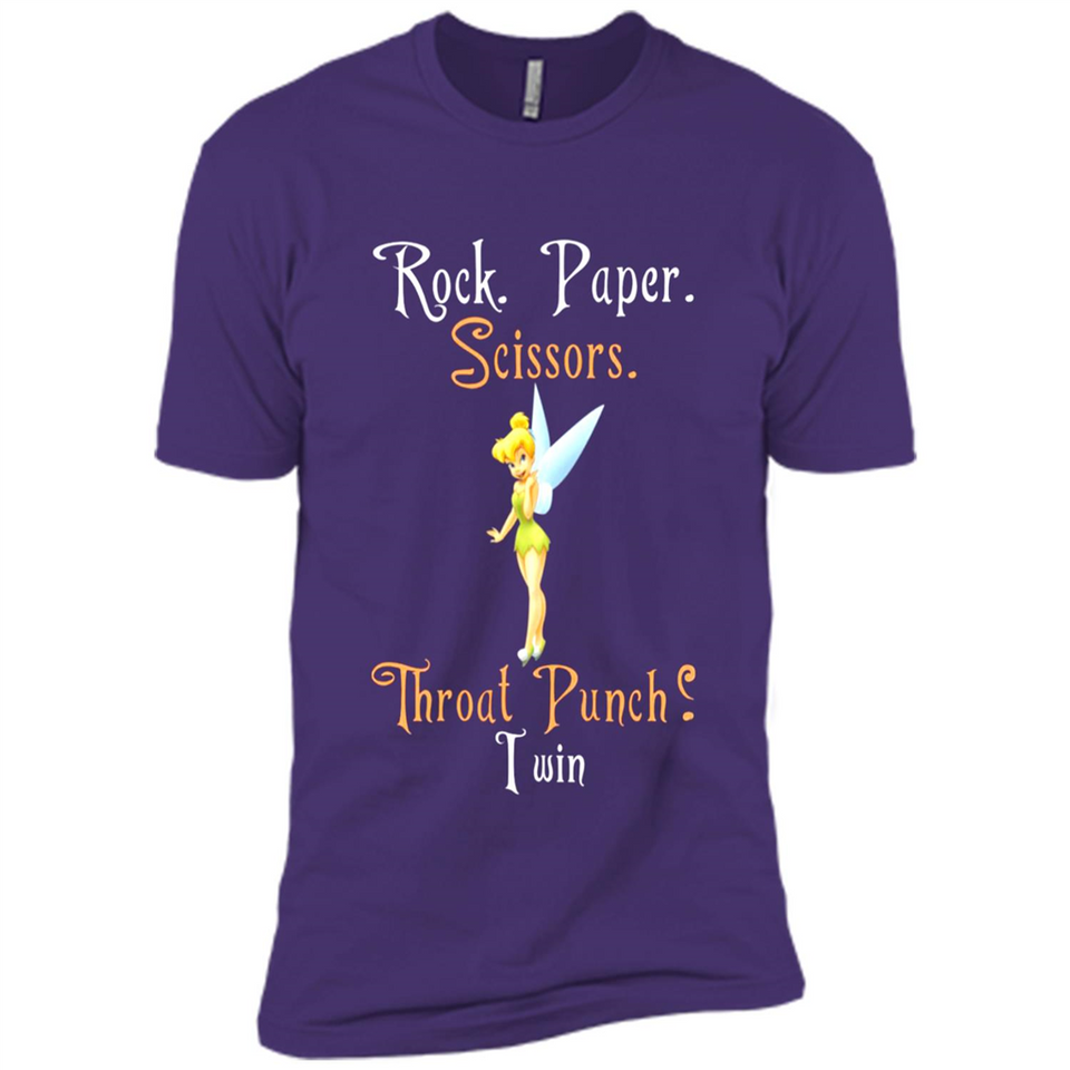 Tinker Bell Rock Paper Scissors Throat Punch I win PINGPONG