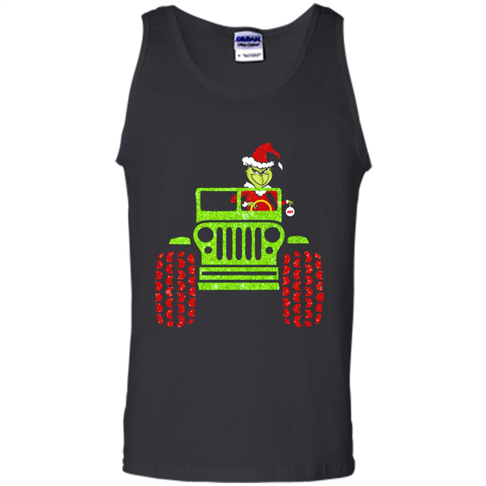 Grinch Jeep Christmas