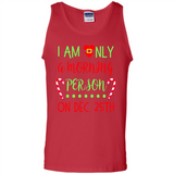 Funny Christmas Gift Santa - Tank Top