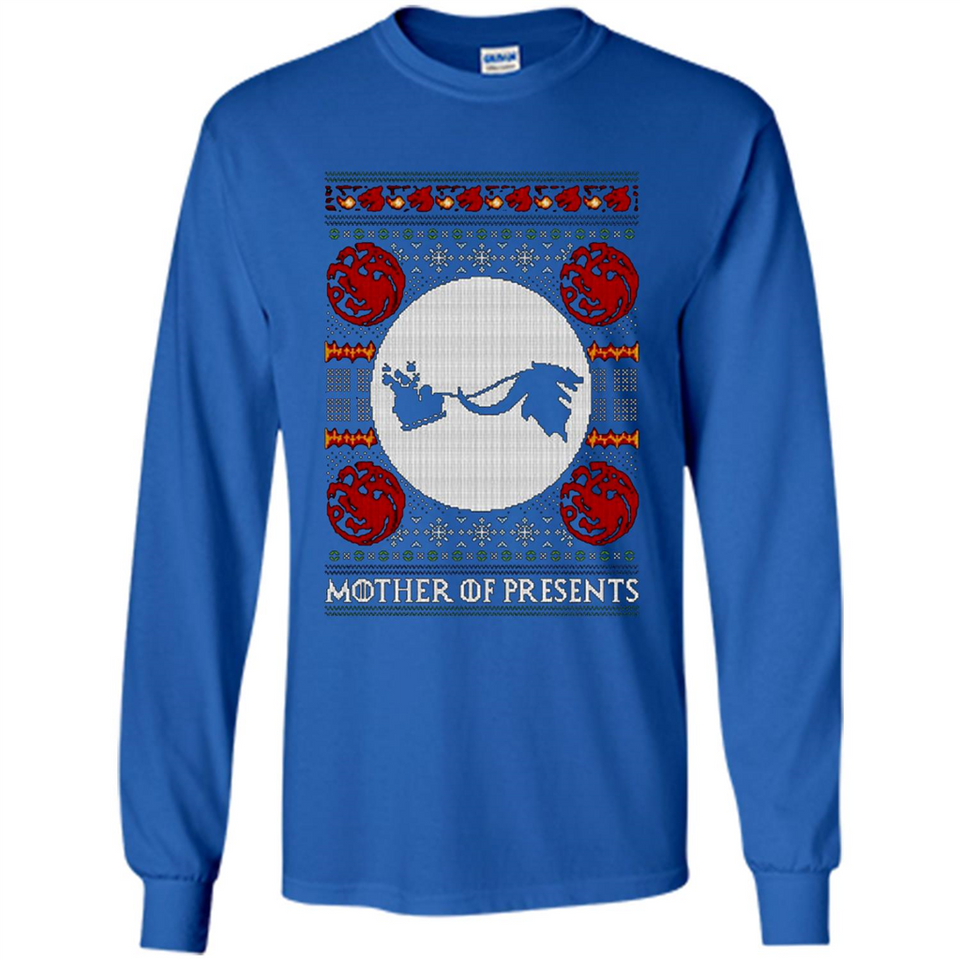 Mother Of Presents – Game of Thrones ugly christmas Sweatshirt PINGPONG