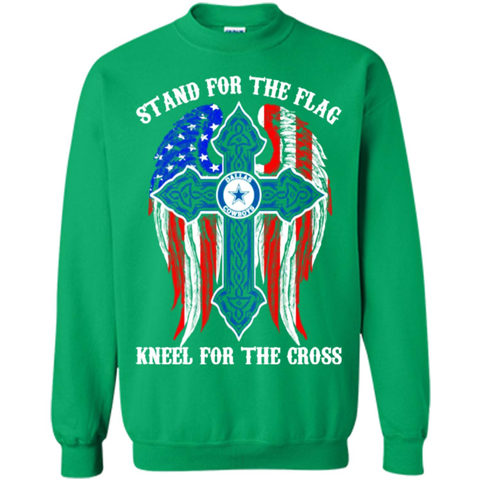 Dallas Cowboys - stand for the flag kneel for the cross
