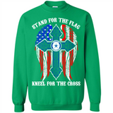 Dallas Cowboys - stand for the flag kneel for the cross