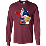 Tennessee Titans Santa Claus Toilet