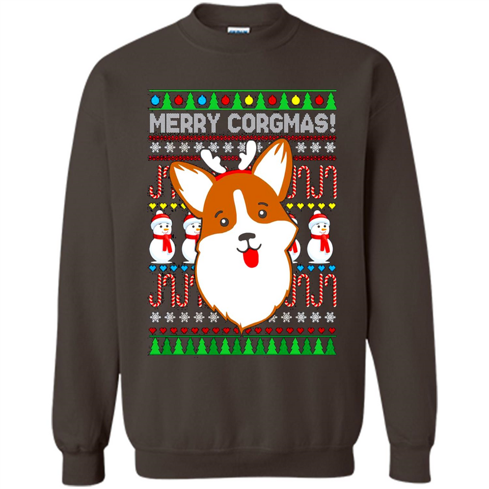 Merry Corgmas Christmas sweater PINGPONG