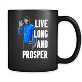 Live Long And Prosper Mr. Spock Star Trek PINGPONG