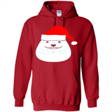 Funny Hamster Christmas t-shirt Santa Hat - Hoodie