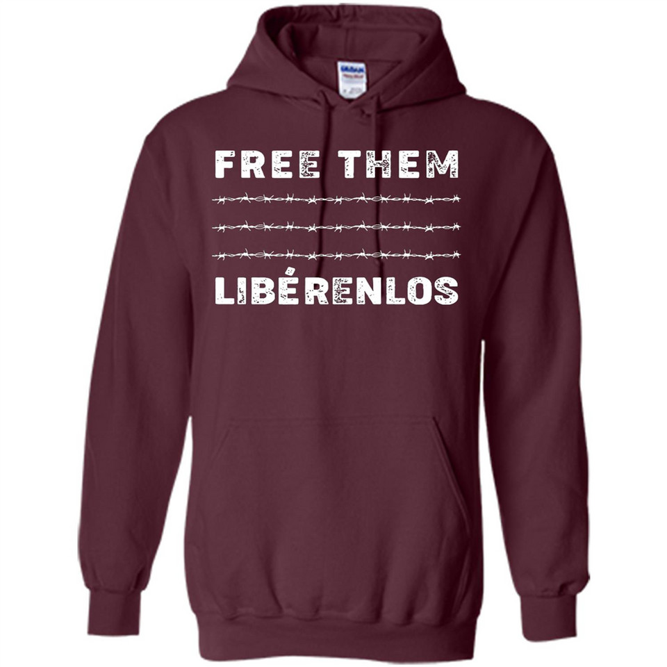Peaceful Communities- Free Them Liberenlos Shirt PINGPONG - Hoodie