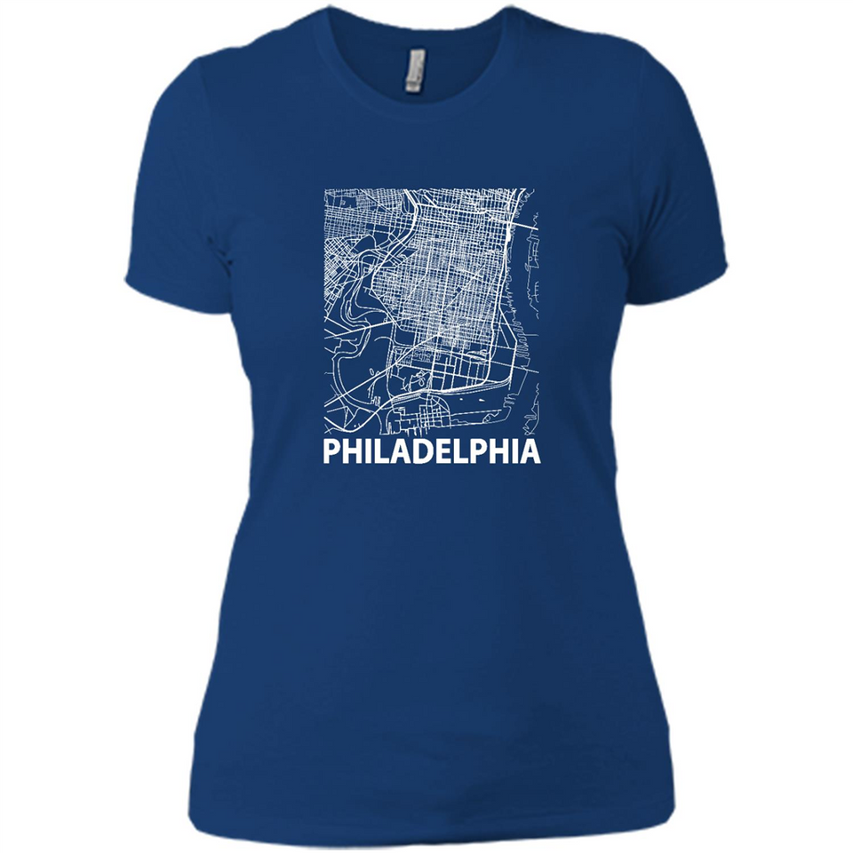 Philadelphia Pennsylvania City Map Souvenir