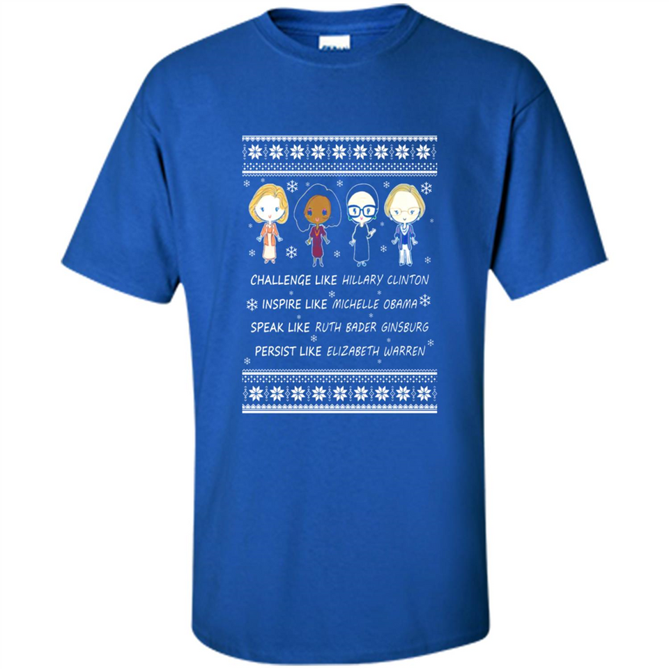 Nasty Women Michelle Hillary Warren Bader Christmas PINGPONG