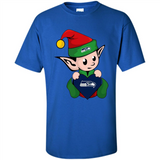 Seattle Seahawks ELF Elves Grinch Santa Claus