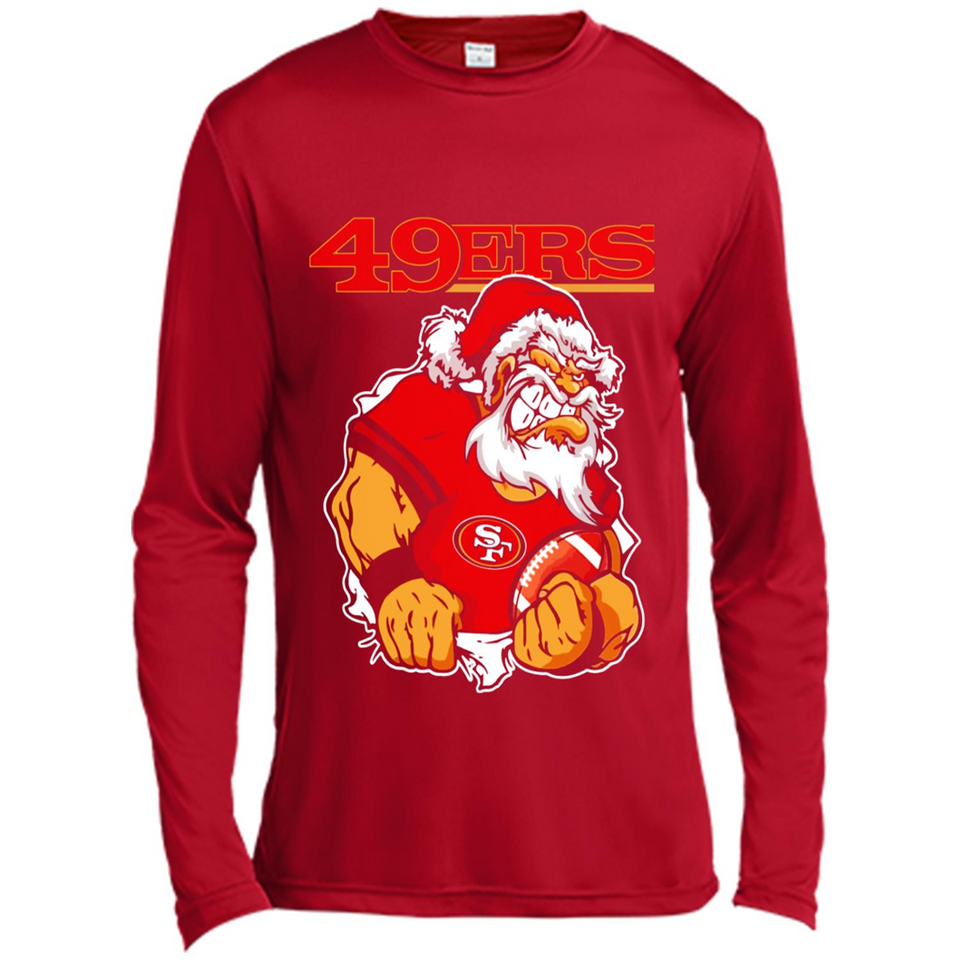 Grumpy Santa Claus San Francisco 49ers Football Team PINGPONG