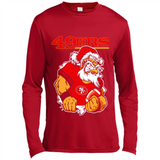 Grumpy Santa Claus San Francisco 49ers Football Team PINGPONG