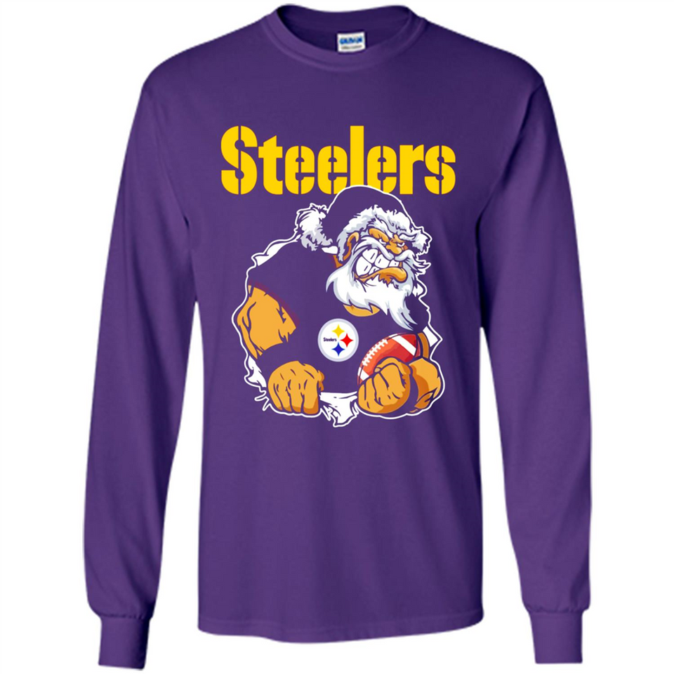 Grumpy Santa Claus Pittsburgh Steelers Football Team PINGPONG