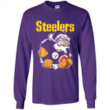 Grumpy Santa Claus Pittsburgh Steelers Football Team PINGPONG