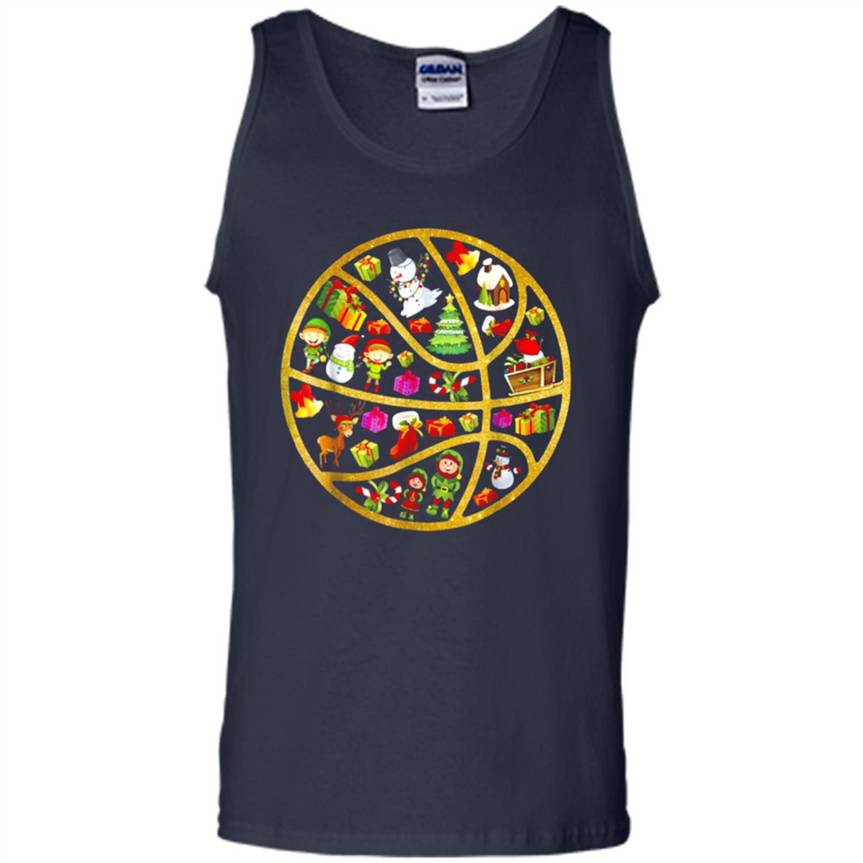 Basketball Christmas Ornament - Tank Top