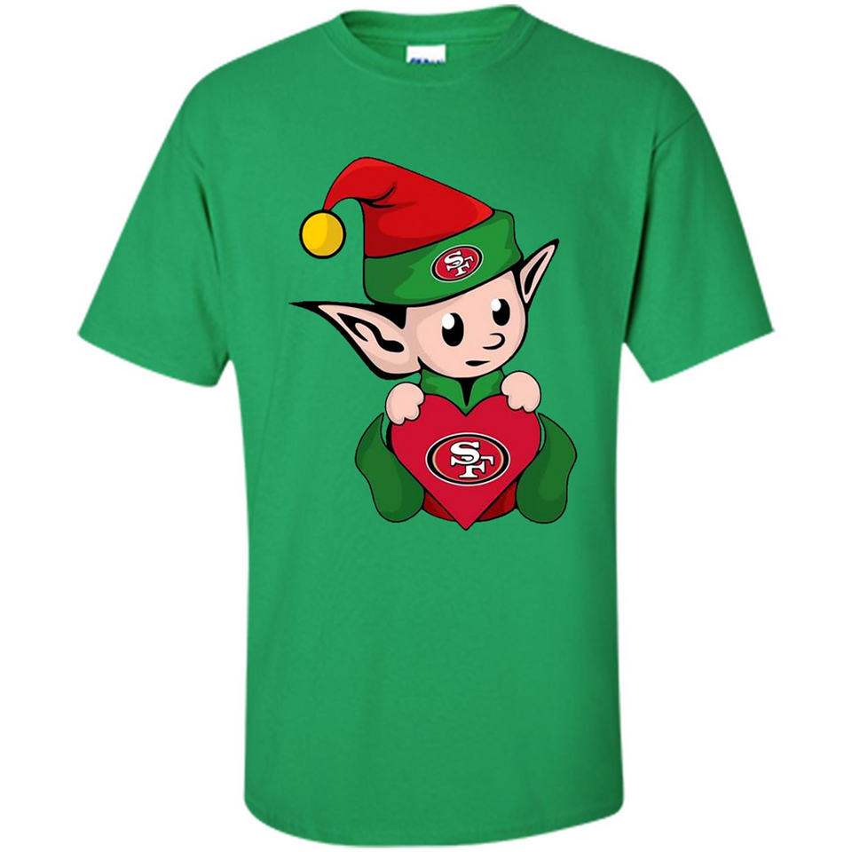 San Francisco 49ers ELF Elves Grinch Santa Claus