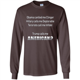 Obama Called Me Clinger Trump Calls Me American