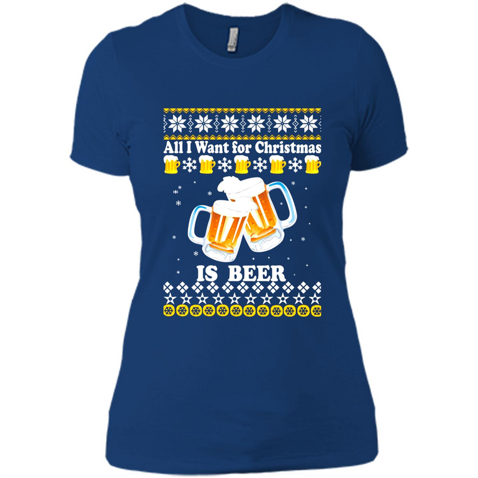 All I want for Christmas is Beer Sweater PINGPONG