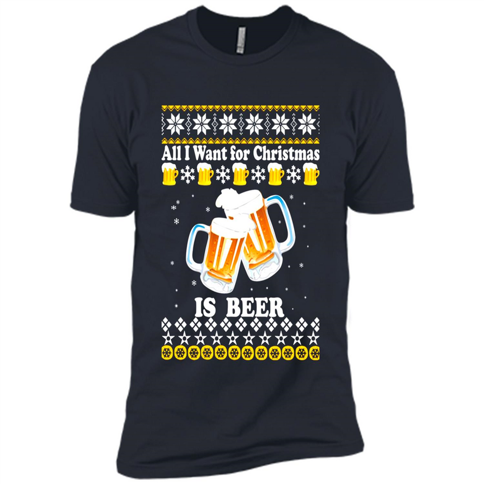 All I want for Christmas is Beer Sweater PINGPONG