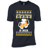 All I want for Christmas is Beer Sweater PINGPONG