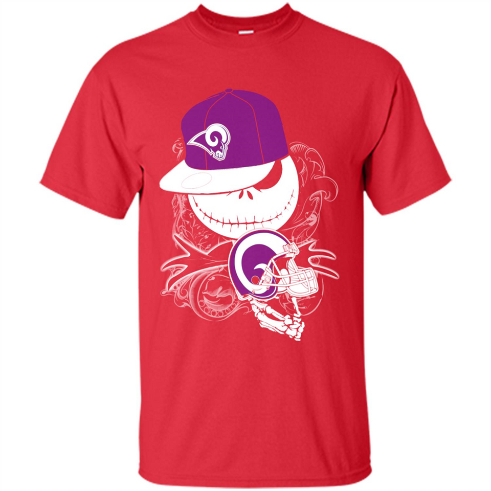 Jack Skellington The Nightmare Before Christmas-Rams Football - Shirt