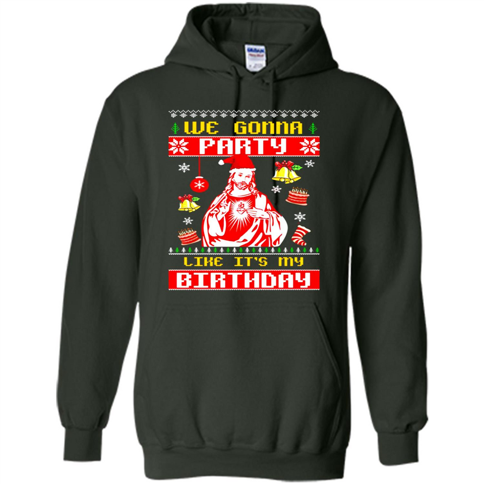 We Gonna Party Like It's My Birthday Jesus Christmas PINGPONG