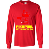 Pikapool Gotta Kill Them All Shirt PINGPONG - Long Sleeve T-Shirt