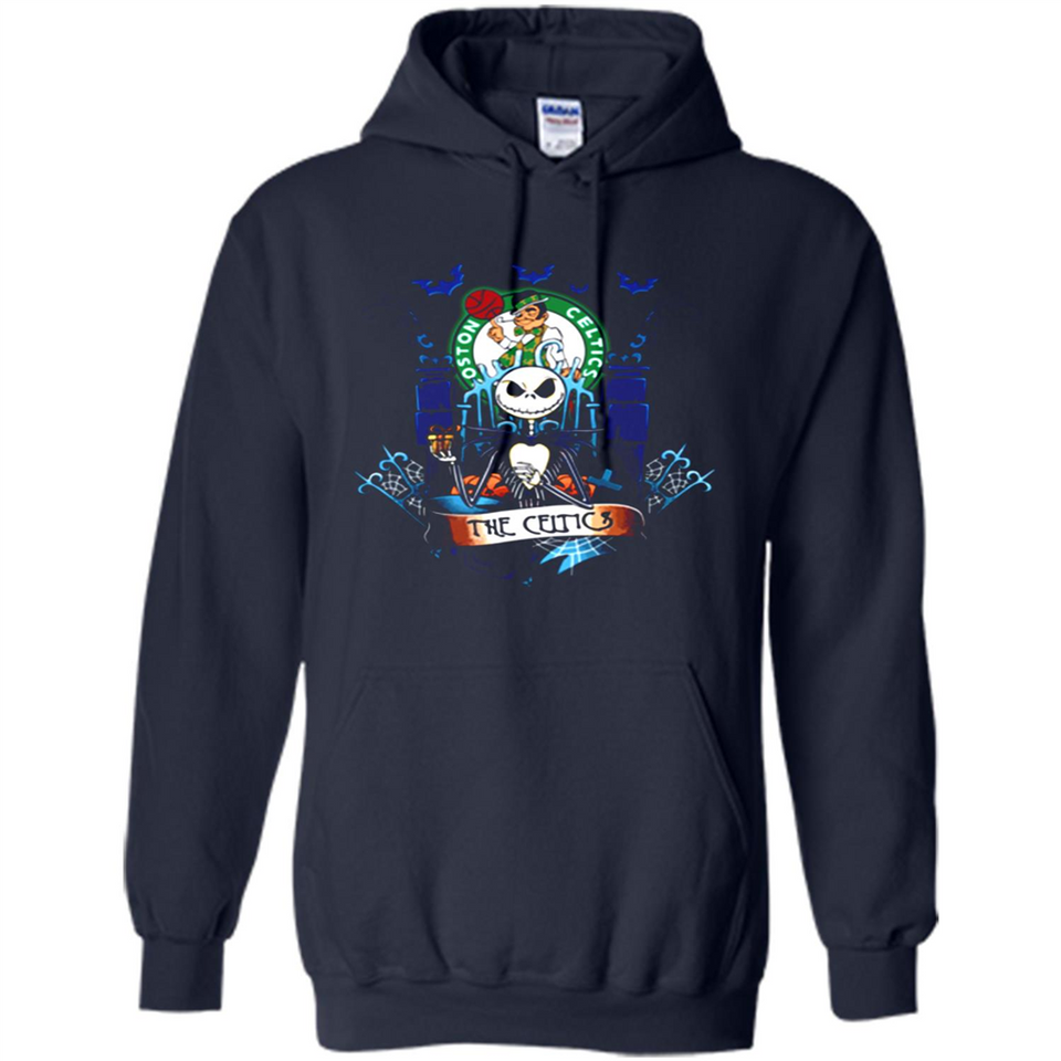 Boston Celtics Halloween The Nightmare Before Christmas - Hoodie