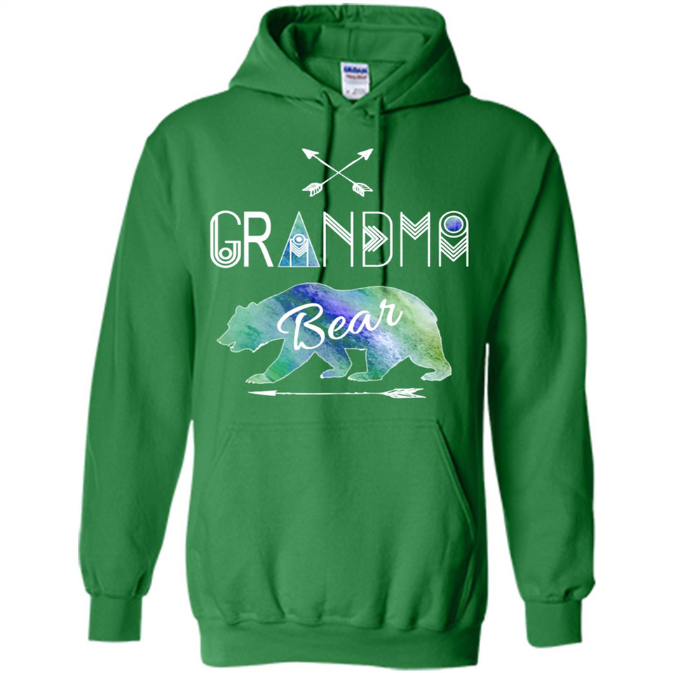Grandma Bear Shirt Tribal Family Vacation & Camping Tee - Hoodie