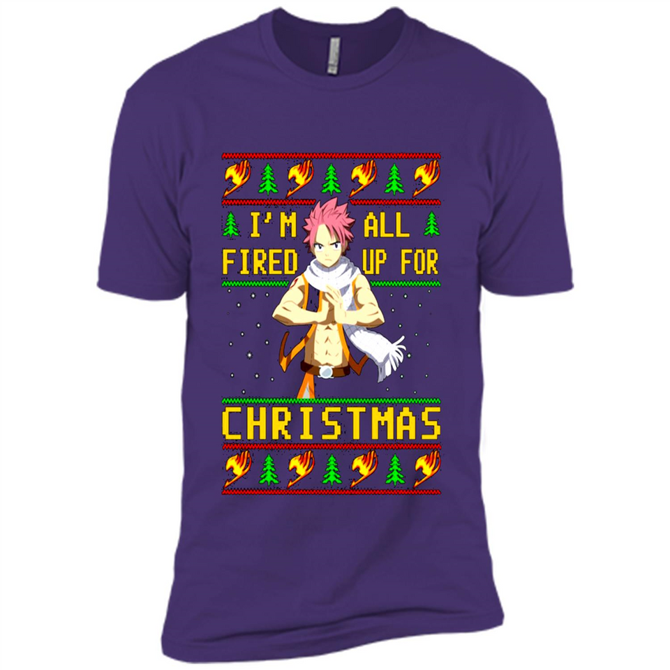 Natsu I’m all fired up for Christmas ugly sweatshirt PINGPONG