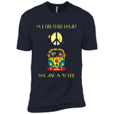 Peace-On A Dark Desert Highway Cool Wind In My Hair Shirt PINGPONG - Premium Short Sleeve T-Shirt