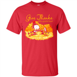 Snoopy Thanksgiving Give Thanks With A Grateful Heart - Shirt