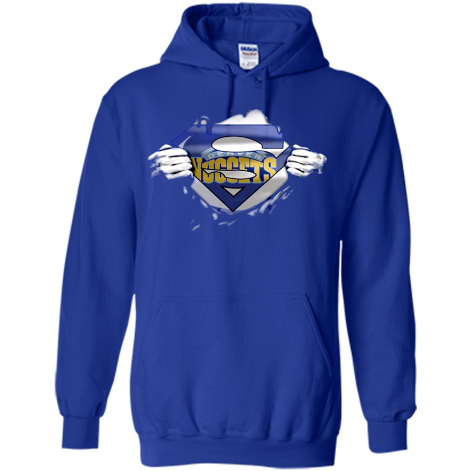 Denver Nuggets And Superman Fans - Hoodie