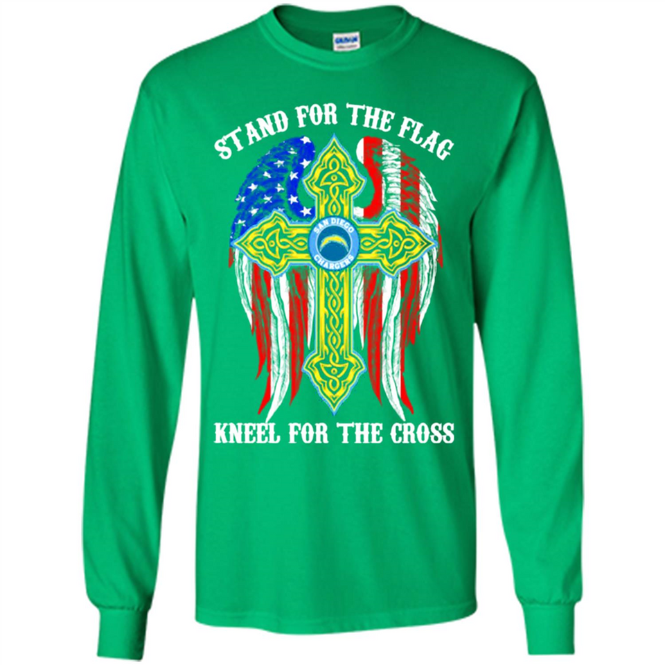 Chargers - stand for the flag kneel for the cross
